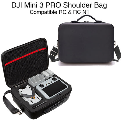 For DJI Mini 3 Pro / Mini 3 Portable Carrying Case RC Drone Shockproof Storage Bag Anti-Scratch Shoulder Bag