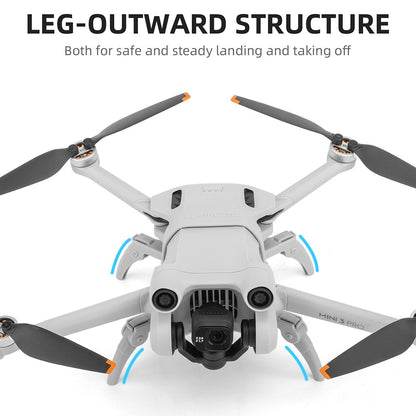 SUNNYLIFE MM3-LG399 For DJI Mini 3 Pro Drone Foldable Landing Gear Anti-fall Heighten Landing Stand