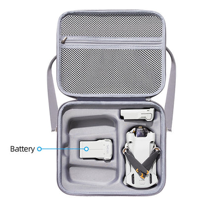 For DJI Mini 3 Pro Portable Carrying Case RC Drone Controller Shockproof Storage Bag Anti-Scratch Shoulder Bag