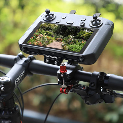SUNNYLIFE ZJ486 For RC Pro / DJI Remote Control with Screen Bike Handlebar Clip Holder Action Camera Accessories