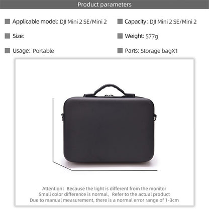 For DJI Mini 2 SE / Mini 2 Waterproof Drone Handbag Portable Suitcase with Shoulder Strap