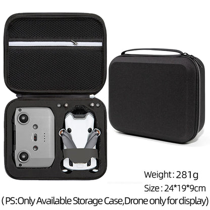 Protective Storage Bag for DJI Mini 4 Pro Carrying Case Anti-Scratch Shockproof Case with Strap