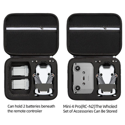 Protective Storage Bag for DJI Mini 4 Pro Carrying Case Anti-Scratch Shockproof Case with Strap