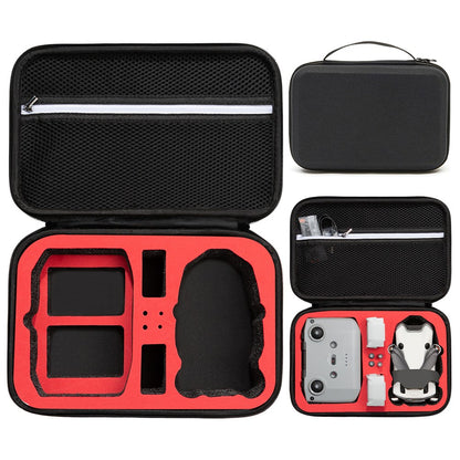 For DJI Mini 4 Pro Fly More Combo RC Drone Accessories Storage Bag Shockproof EVA + Cloth Handbag