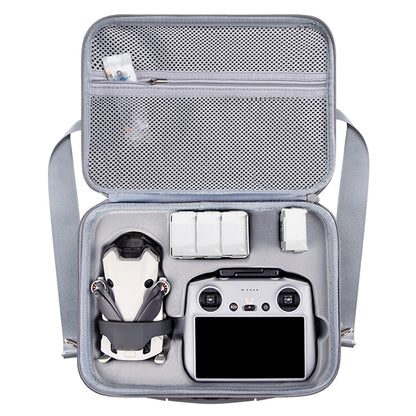 For DJI Mini 4 Pro Fly More Combo RC Drone Accessories Storage Bag EVA Handbag Pouch with Shoulder Strap