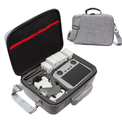 For DJI Mini 4 Pro Shockproof EVA+Cloth Handbag Carrying Case RC Drone Accessories Storage Bag with Shoulder Strap