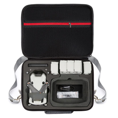 For DJI Mini 4 Pro Shockproof EVA+Cloth Handbag Carrying Case RC Drone Accessories Storage Bag with Shoulder Strap