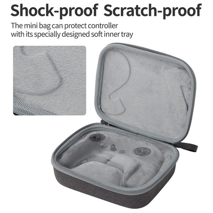 SUNNYLIFE B501 Storage Bag for DJI FPV Remote Controller 3 / 2 Shockproof Cloth Carrying Case