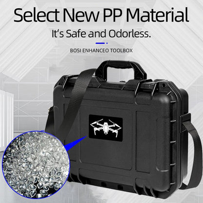 For DJI Mini 4 Pro Explosion-Proof Suitcase Shockproof Lining Portable Storage Box