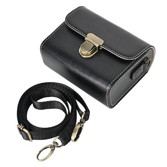 Carrying Case for Canon / Ricoh / Sony Camera Universal PU Leather Shoulder Bag