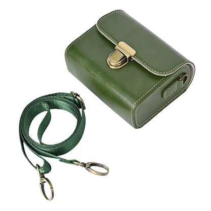 Carrying Case for Canon / Ricoh / Sony Camera Universal PU Leather Shoulder Bag