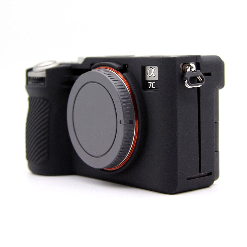 For Sony A7CR / A7C II Anti-Slip Silicone Protective Case Dust-Proof Camera Cover