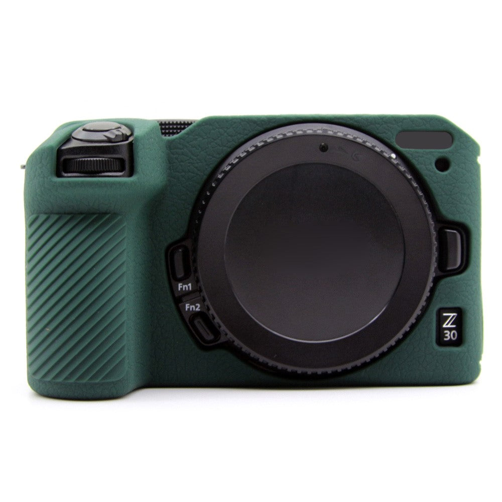 For Nikon Z 30 Litchi Texture Silicone Protective Case Anti-Collision Camera Cover