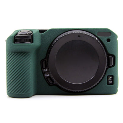 For Nikon Z 30 Litchi Texture Silicone Protective Case Anti-Collision Camera Cover