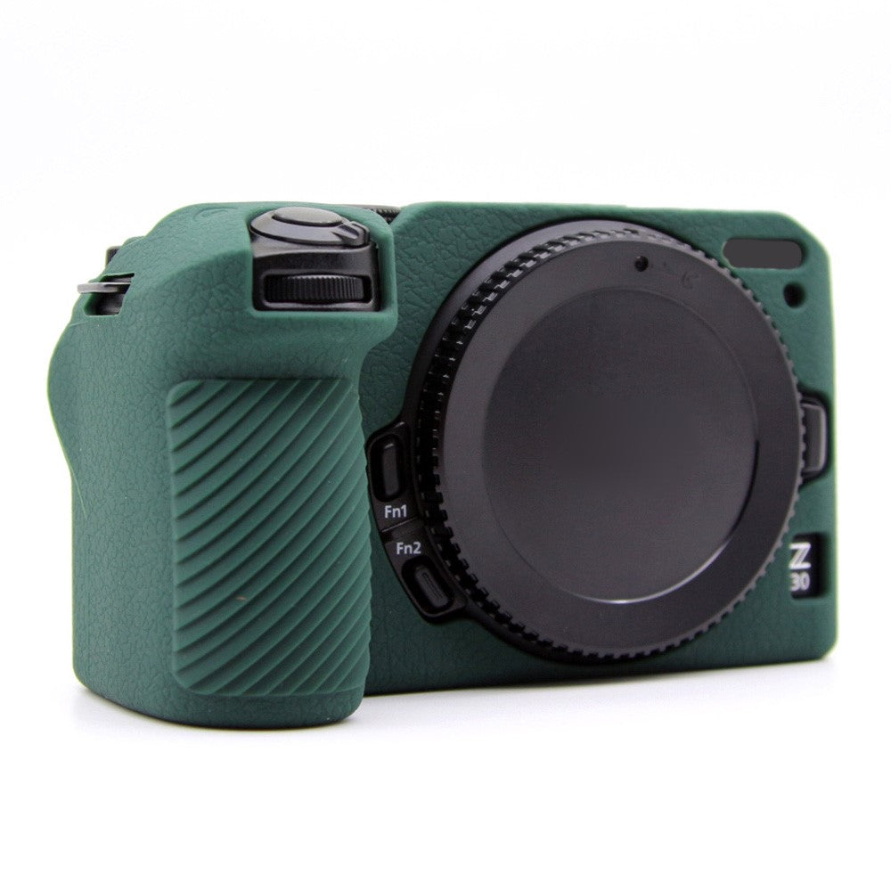 For Nikon Z 30 Litchi Texture Silicone Protective Case Anti-Collision Camera Cover