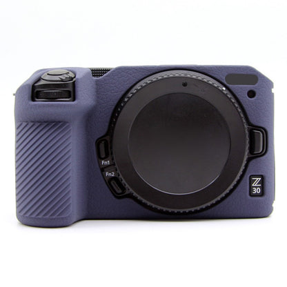 For Nikon Z 30 Litchi Texture Silicone Protective Case Anti-Collision Camera Cover