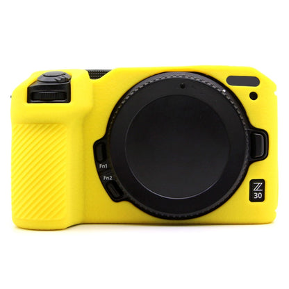 For Nikon Z 30 Litchi Texture Silicone Protective Case Anti-Collision Camera Cover