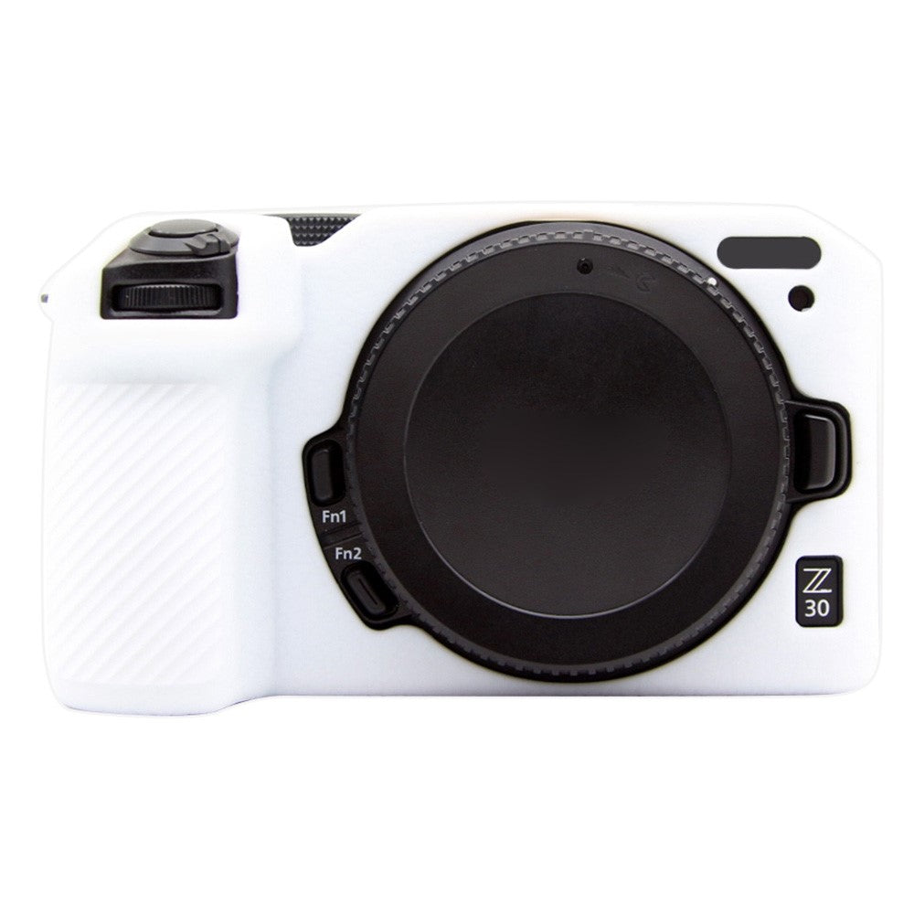 For Nikon Z 30 Litchi Texture Silicone Protective Case Anti-Collision Camera Cover