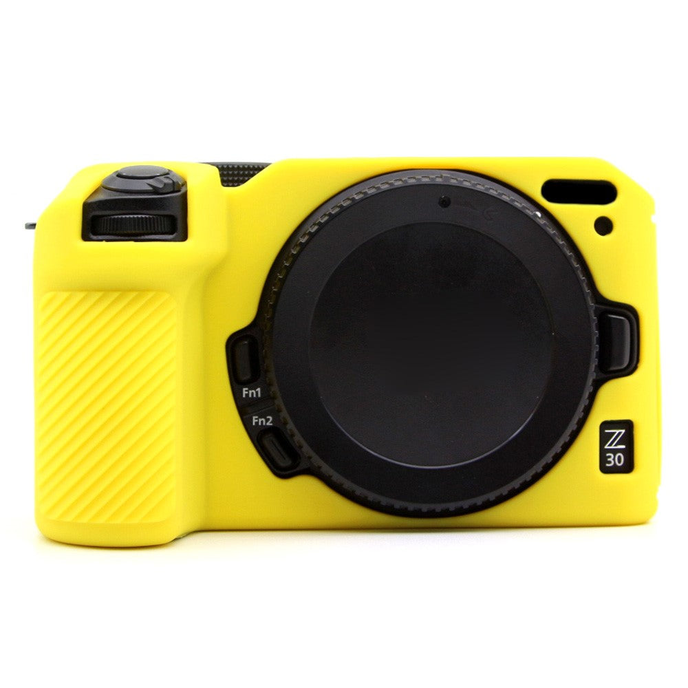 For Nikon Z 30 Camera Silicone Case Anti-Slip Glossy Surface Protective Cover