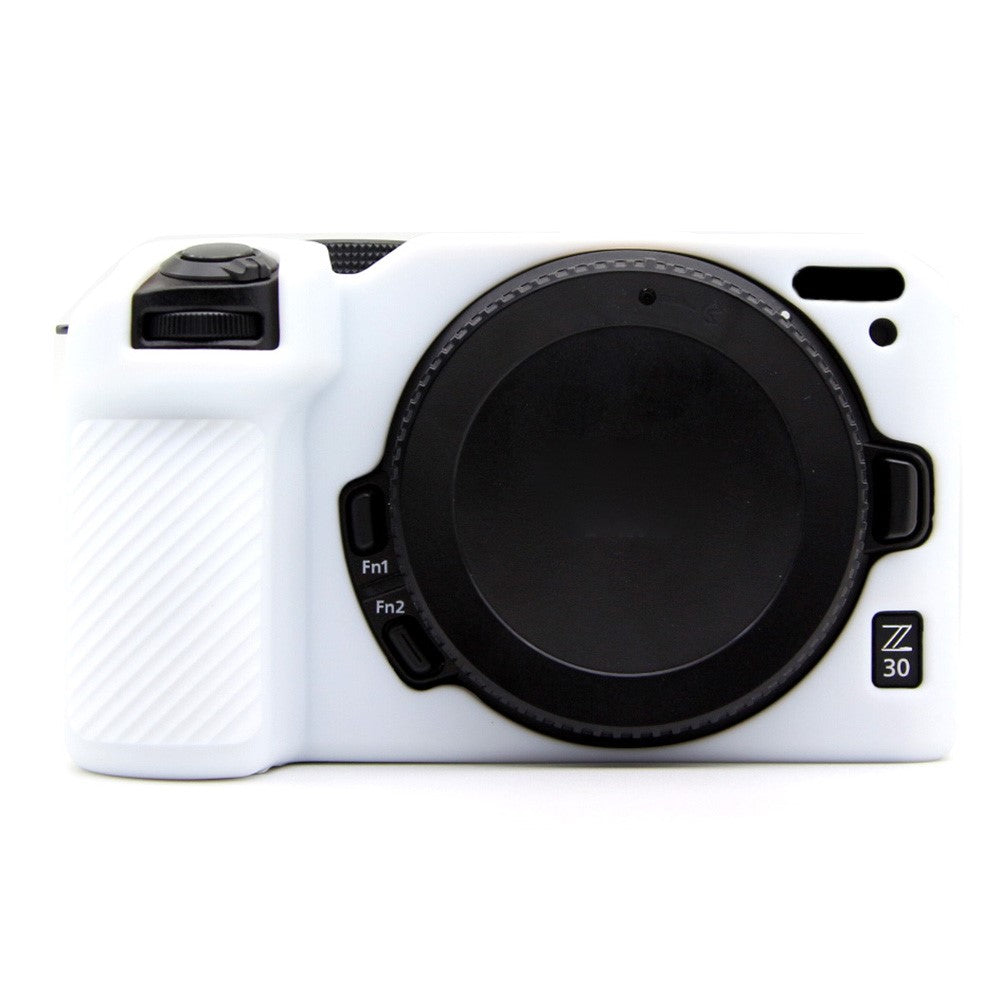 For Nikon Z 30 Camera Silicone Case Anti-Slip Glossy Surface Protective Cover