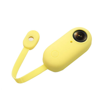 For Insta360 GO Portable Camera Protective Cover Magnetic Design Anti-drop Soft Silicone Case