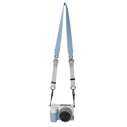 For Sony Alpha ZV-E10 II Camera Case with Shoulder Strap Large Cutout Litchi Texture PU Protective Cover
