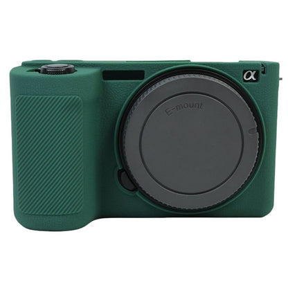 For Sony Alpha ZV-E10 II Camera Silicone Case Anti-Slip Glossy Surface Protective Cover