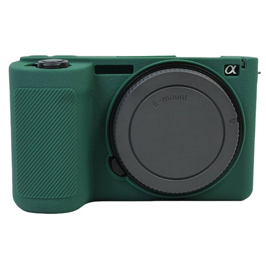 For Sony Alpha ZV-E10 II Camera Silicone Case Anti-Slip Glossy Surface Protective Cover
