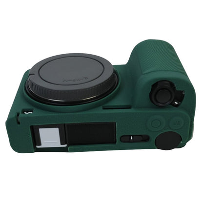 For Sony Alpha ZV-E10 II Camera Silicone Case Anti-Slip Glossy Surface Protective Cover