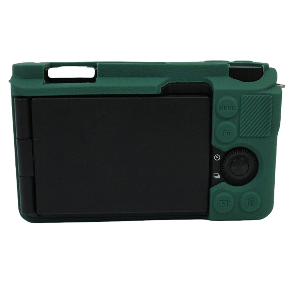 For Sony Alpha ZV-E10 II Camera Silicone Case Anti-Slip Glossy Surface Protective Cover
