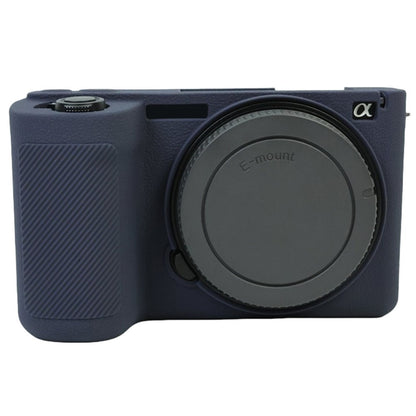 For Sony Alpha ZV-E10 II Camera Silicone Case Anti-Slip Glossy Surface Protective Cover