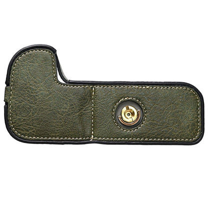 For Canon EOS 90D / 80D / 70D / 60D Camera Case with Shoulder Strap Large Cutout Litchi Texture PU Protective Cover