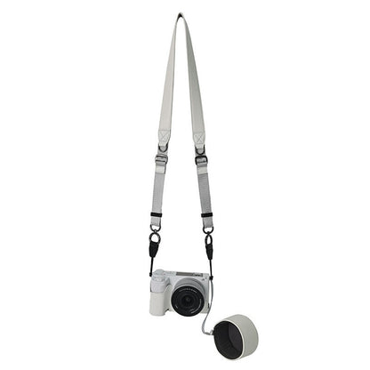 For Sony ZV-E10 II Camera Base with Lens Cap Shoulder Strap PU Leather Protective Case Detachable Battery