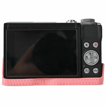 For Canon PowerShot G7 X Mark III / G7 X Mark II Camera Case PU Leather Protective Cover