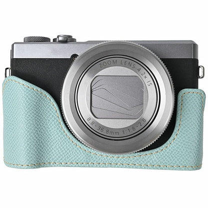 For Canon PowerShot G7 X Mark III / G7 X Mark II Camera Case PU Leather Protective Cover