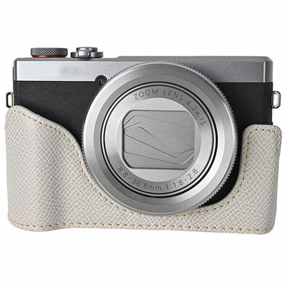 For Canon PowerShot G7 X Mark III / G7 X Mark II Camera Case PU Leather Protective Cover