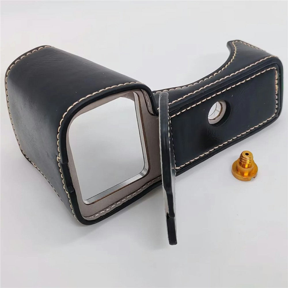For Sony ZV-E10 II Camera Base Cover Vintage Style PU Leather Half Case with Battery Opening