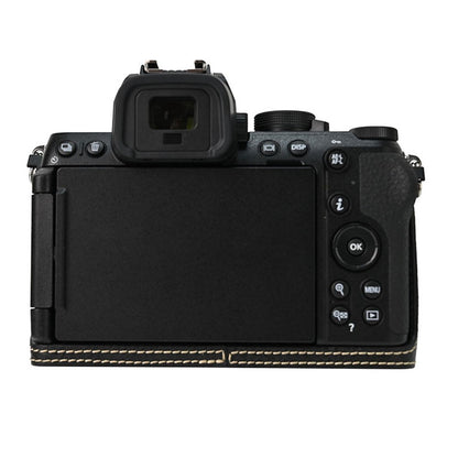 For Nikon Z 50 II Camera Case Large Cutout Litchi Texture PU Leather Protective Cover