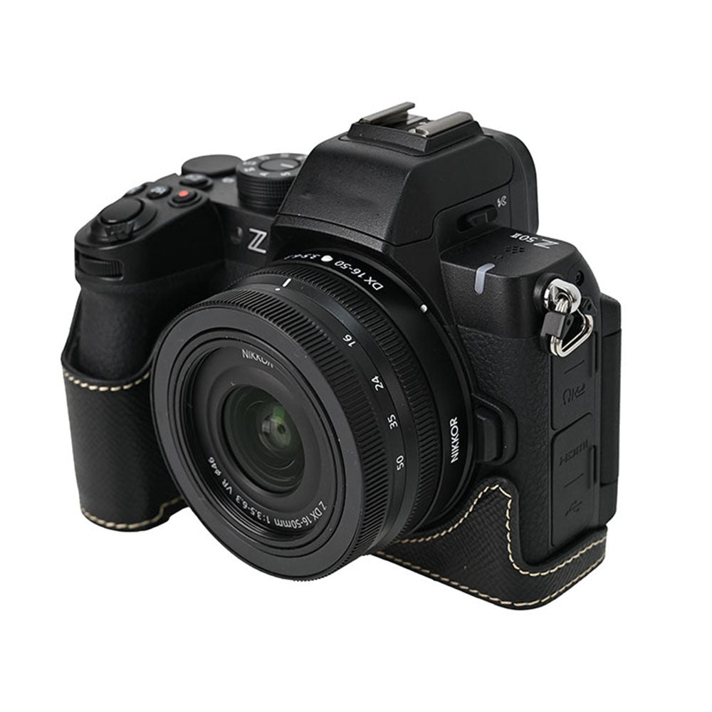 For Nikon Z 50 II Camera Case PU Leather Protective Cover