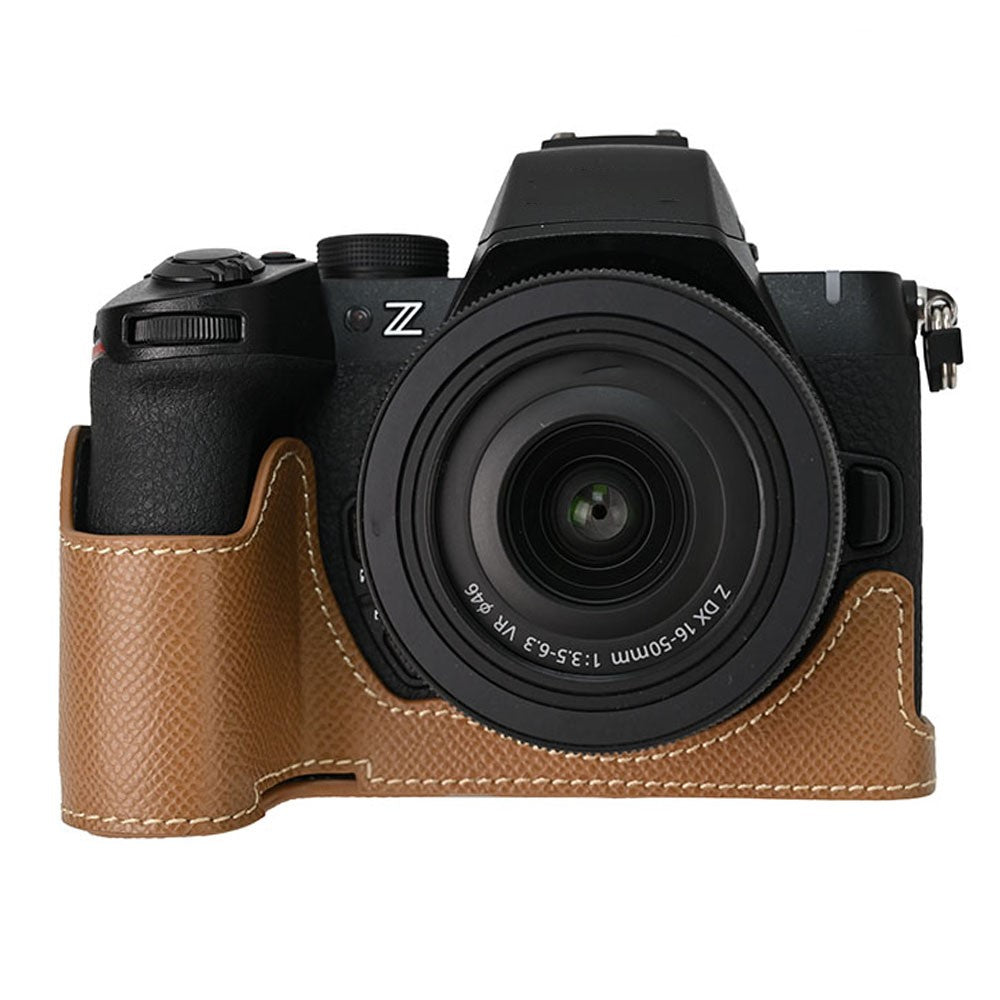 For Nikon Z 50 II Camera Case PU Leather Protective Cover