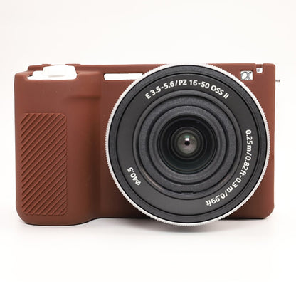 For Sony ZV-E10 II Camera Protective Case Scratch Resistant Silicone Cover