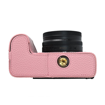 For Nikon Z 50 II Camera Case Genuine Cow Leather Protective Cover