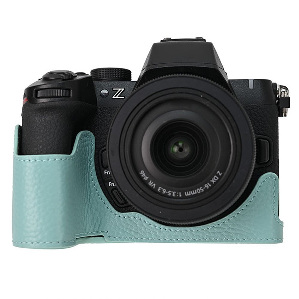 For Nikon Z 50 II Camera Case Genuine Cow Leather Protective Cover