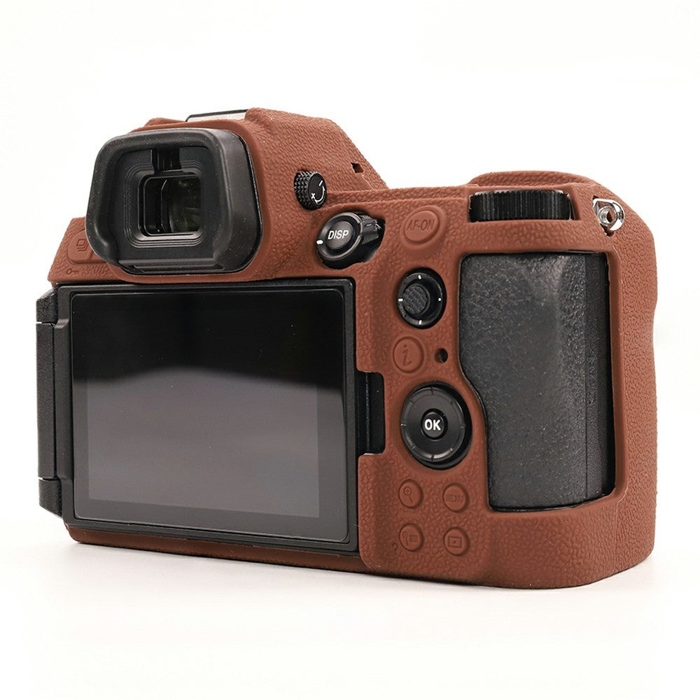 For Nikon Z6 III Camera Protective Case Litchi Texture Silicone  Shock Absorbent Cover