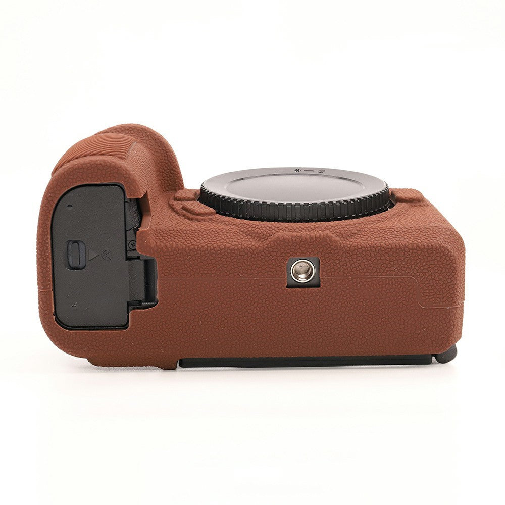 For Nikon Z6 III Camera Protective Case Litchi Texture Silicone  Shock Absorbent Cover