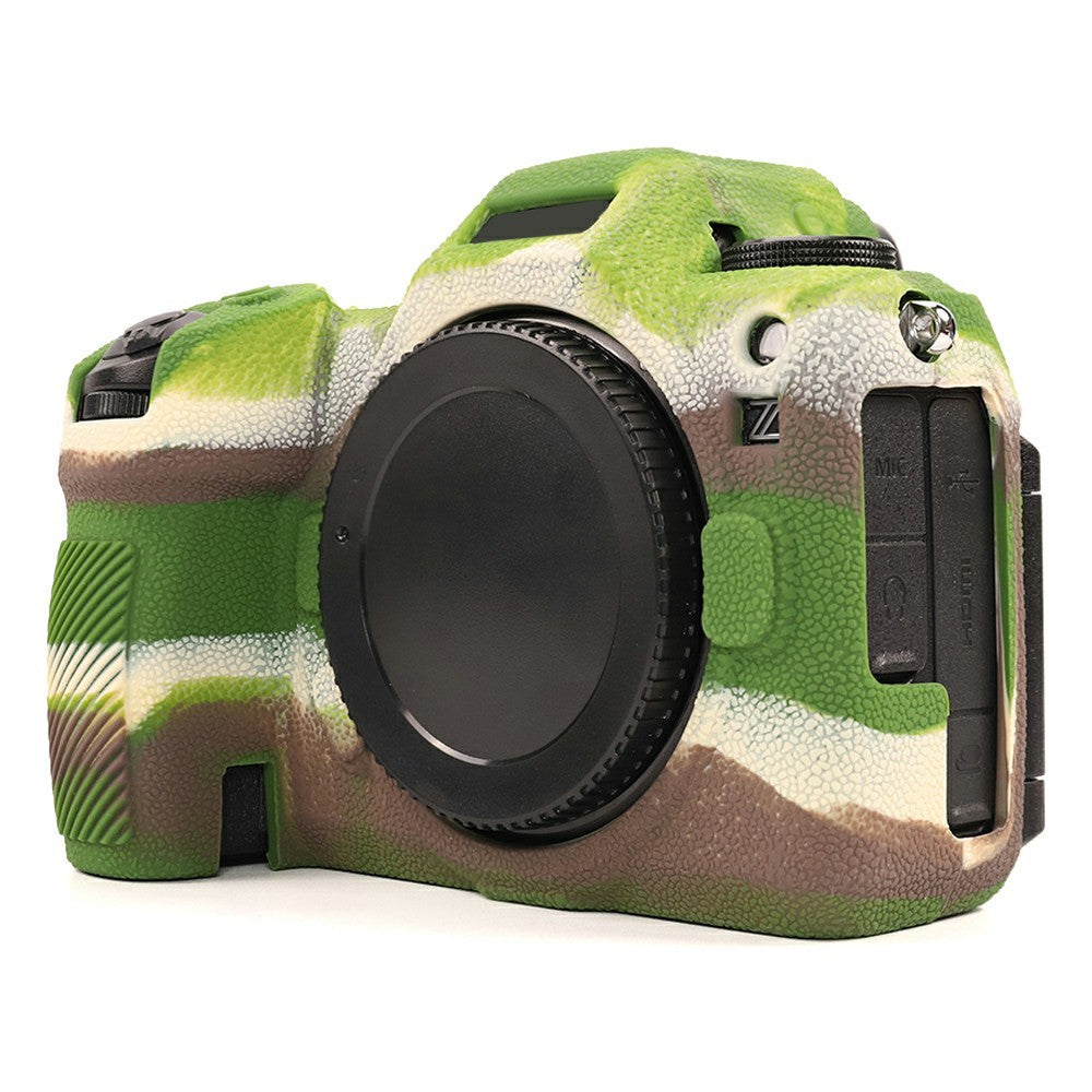 For Nikon Z6 III Camera Protective Case Litchi Texture Silicone  Shock Absorbent Cover