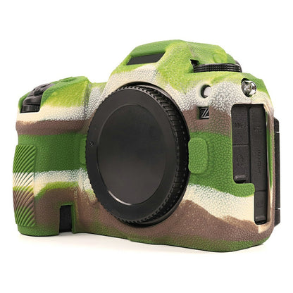 For Nikon Z6 III Camera Protective Case Litchi Texture Silicone  Shock Absorbent Cover