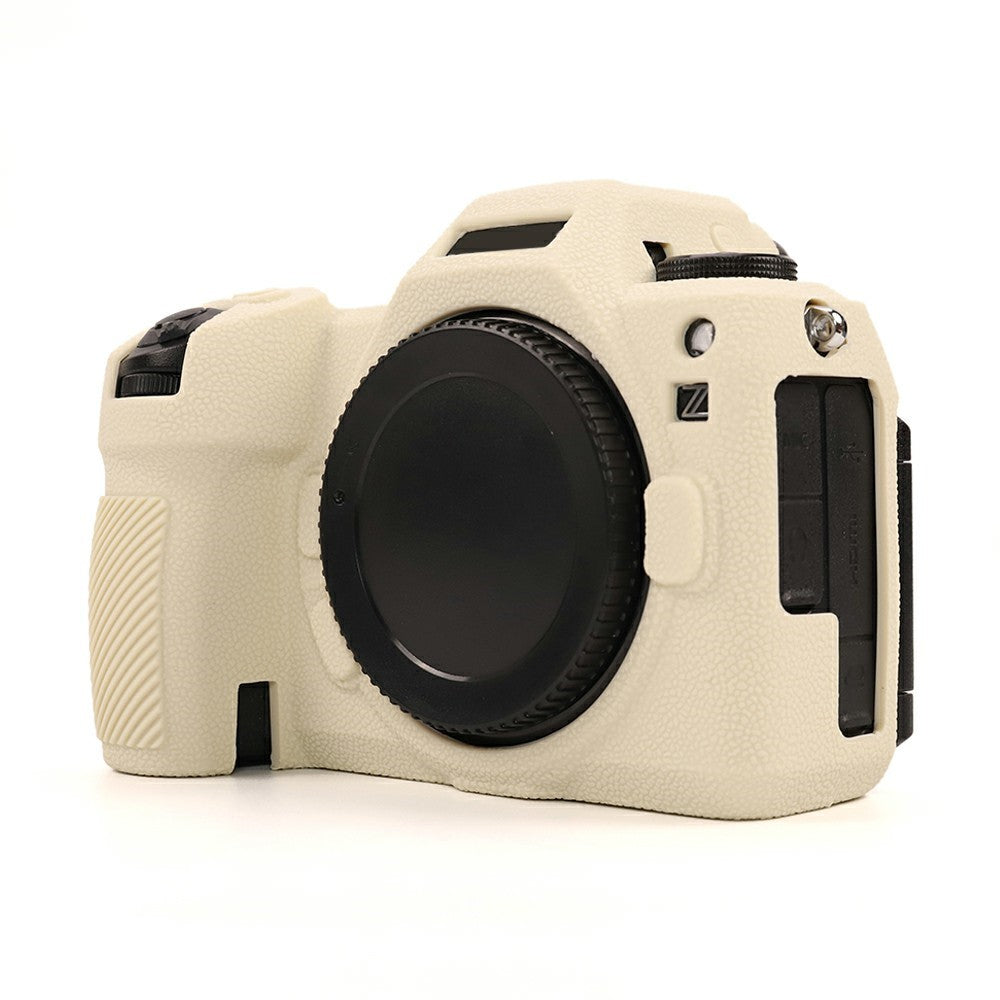For Nikon Z6 III Camera Protective Case Litchi Texture Silicone  Shock Absorbent Cover