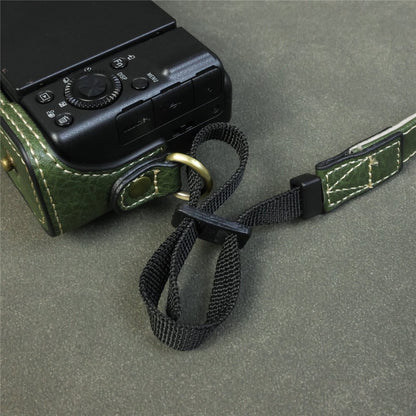For Sony ZV-1F  /  ZV-1 Mark II Camera Case Portable Leather Camera Protective Cover Without Battery Opening