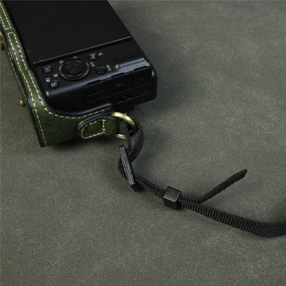 For Sony ZV-1F  /  ZV-1 Mark II Camera Case Portable Leather Camera Protective Cover Without Battery Opening